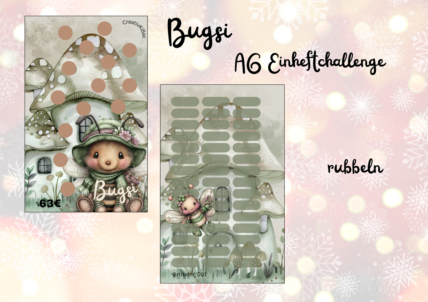 Bugsi Einheftchallenge