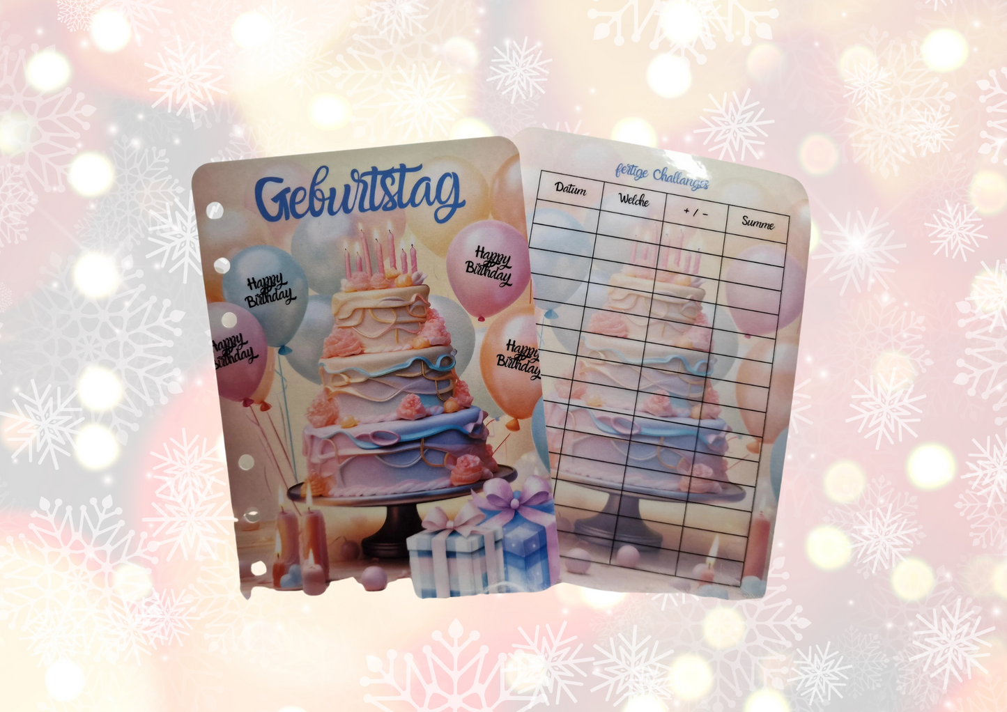 Dashboard Geburtstag