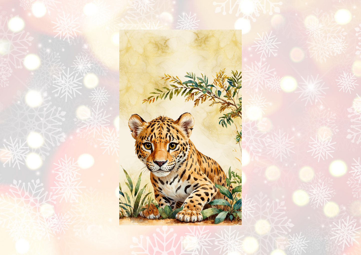 Safari Tiere gelocht