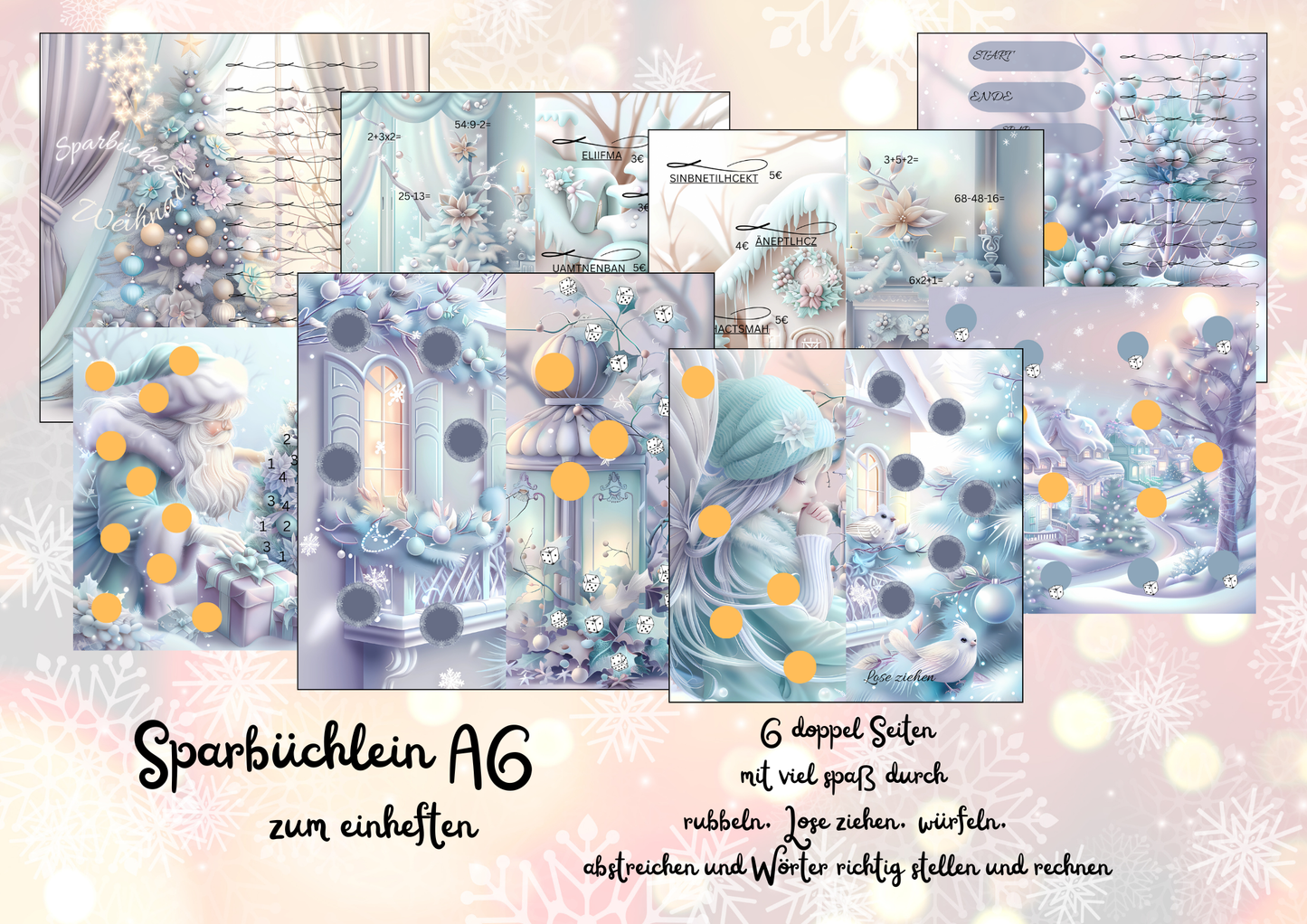 Sparbüchlein Weihnachten