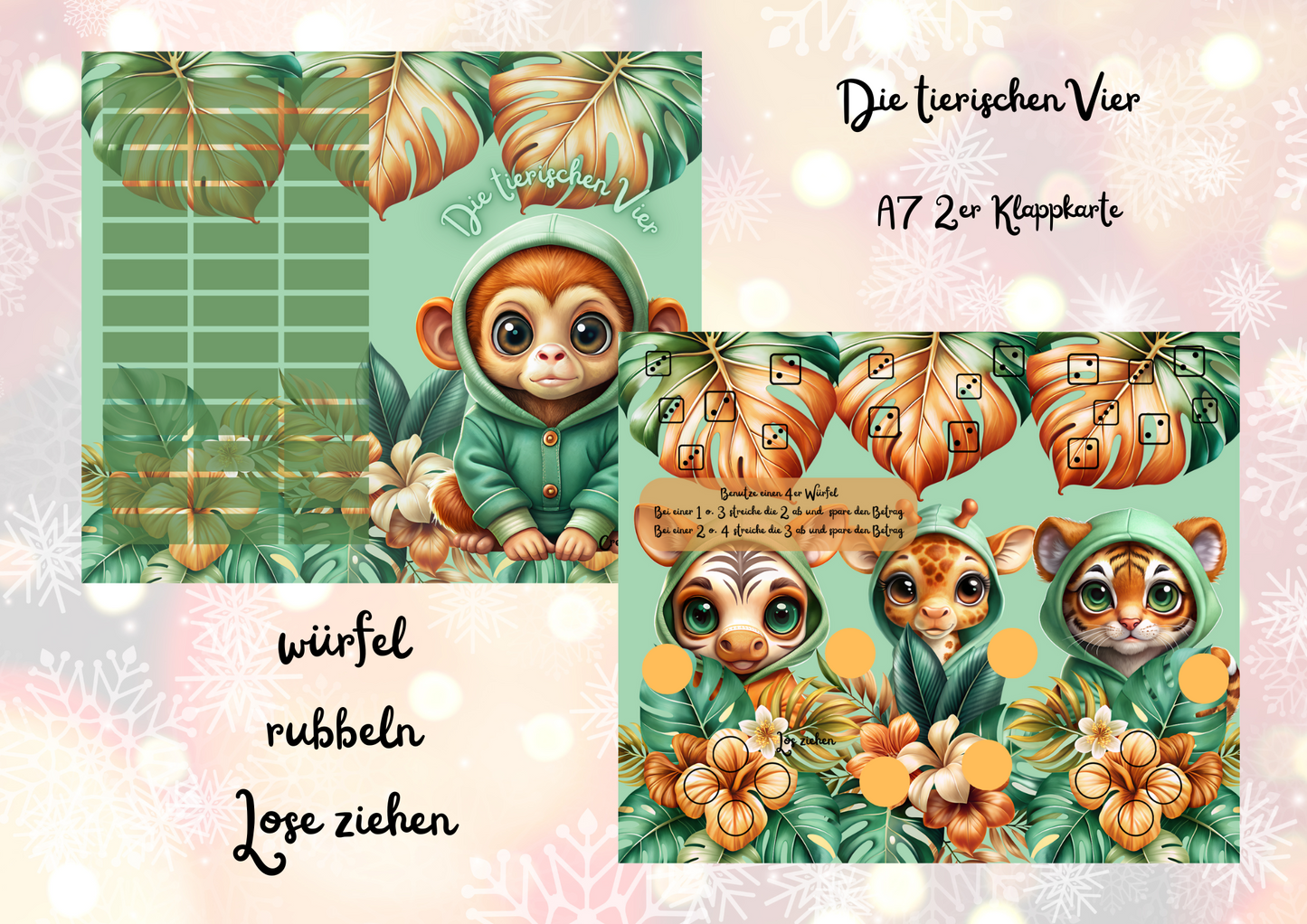 Die tierischen Vier A7