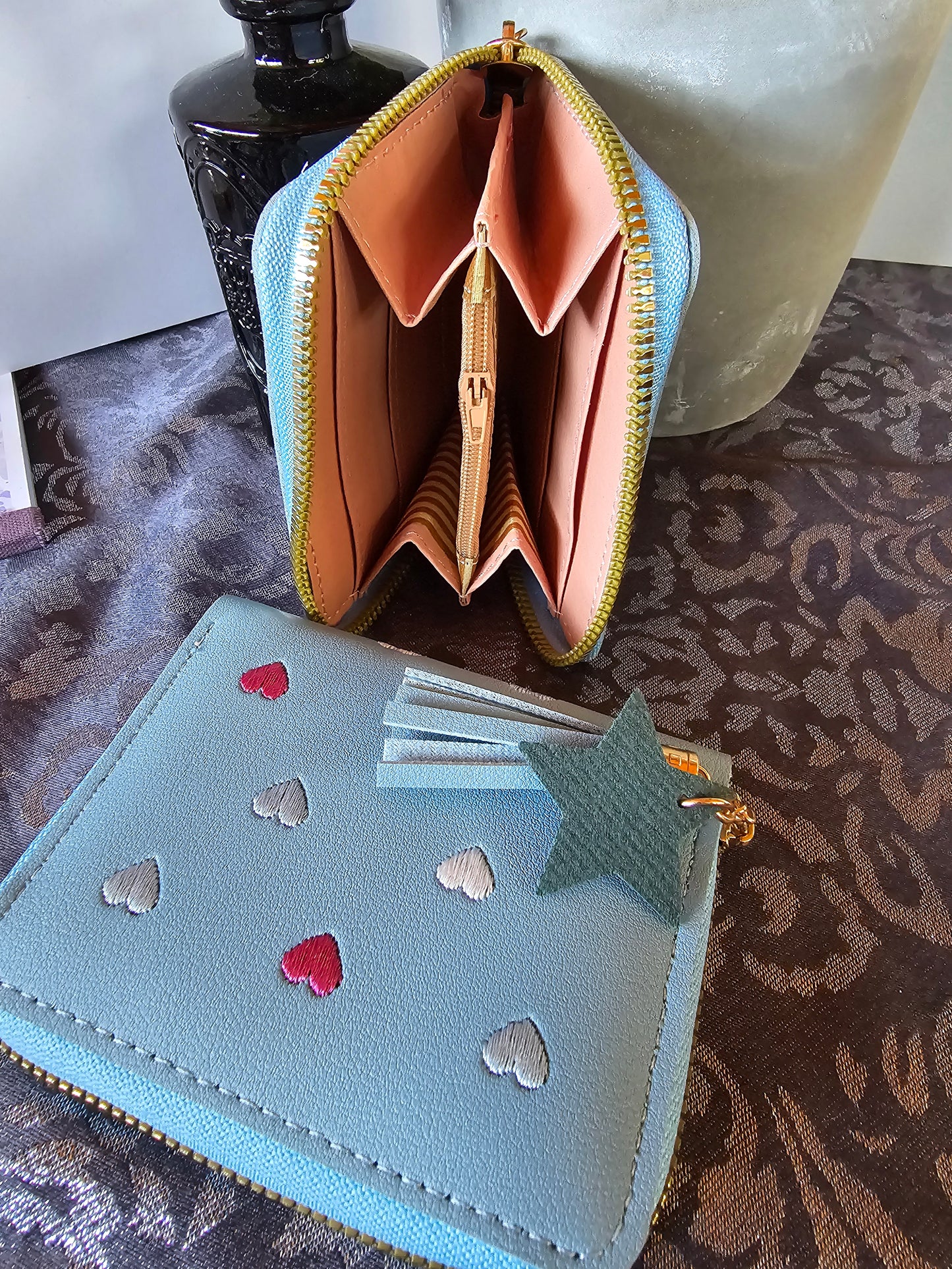 Portemonnaie mit Sternen