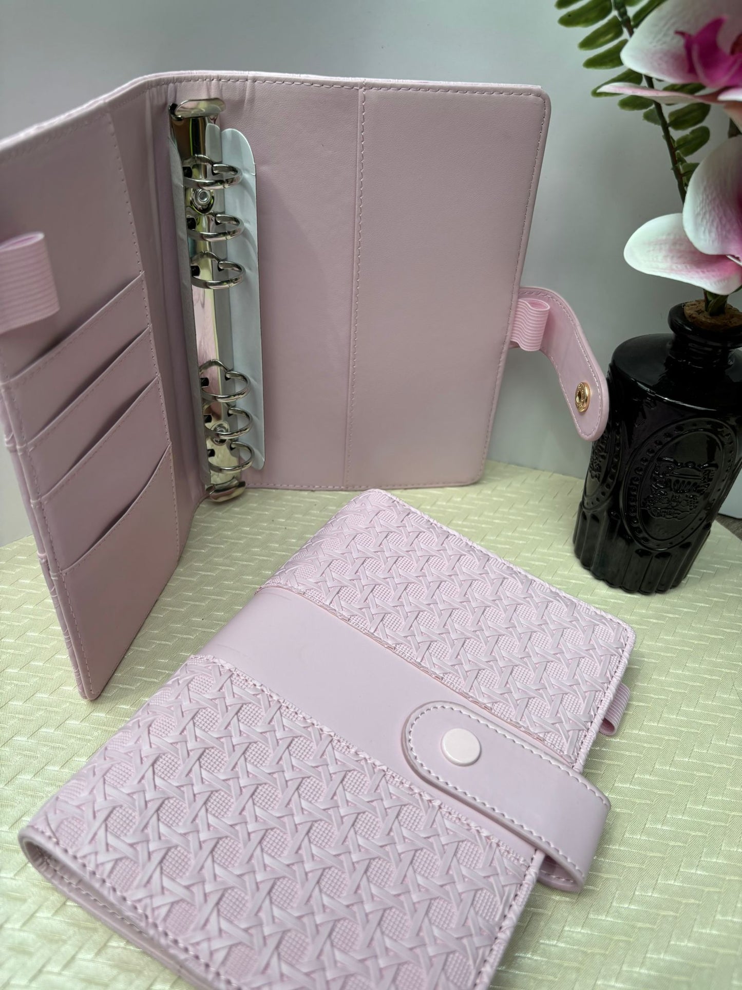 Binder A6 Flechtoptik