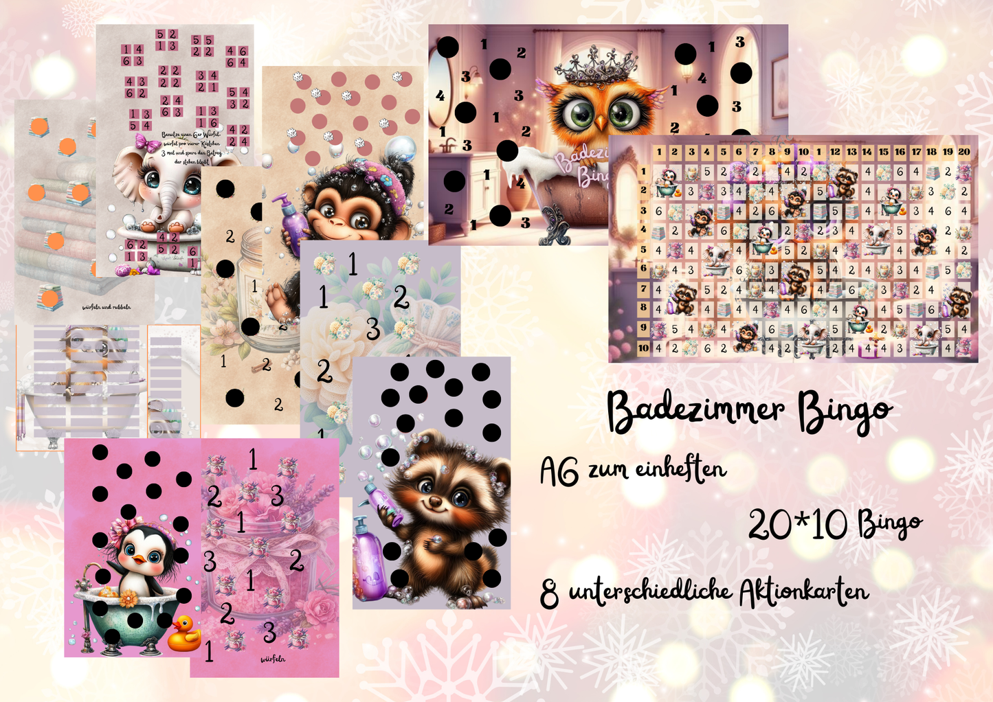 Badezimmer Bingo