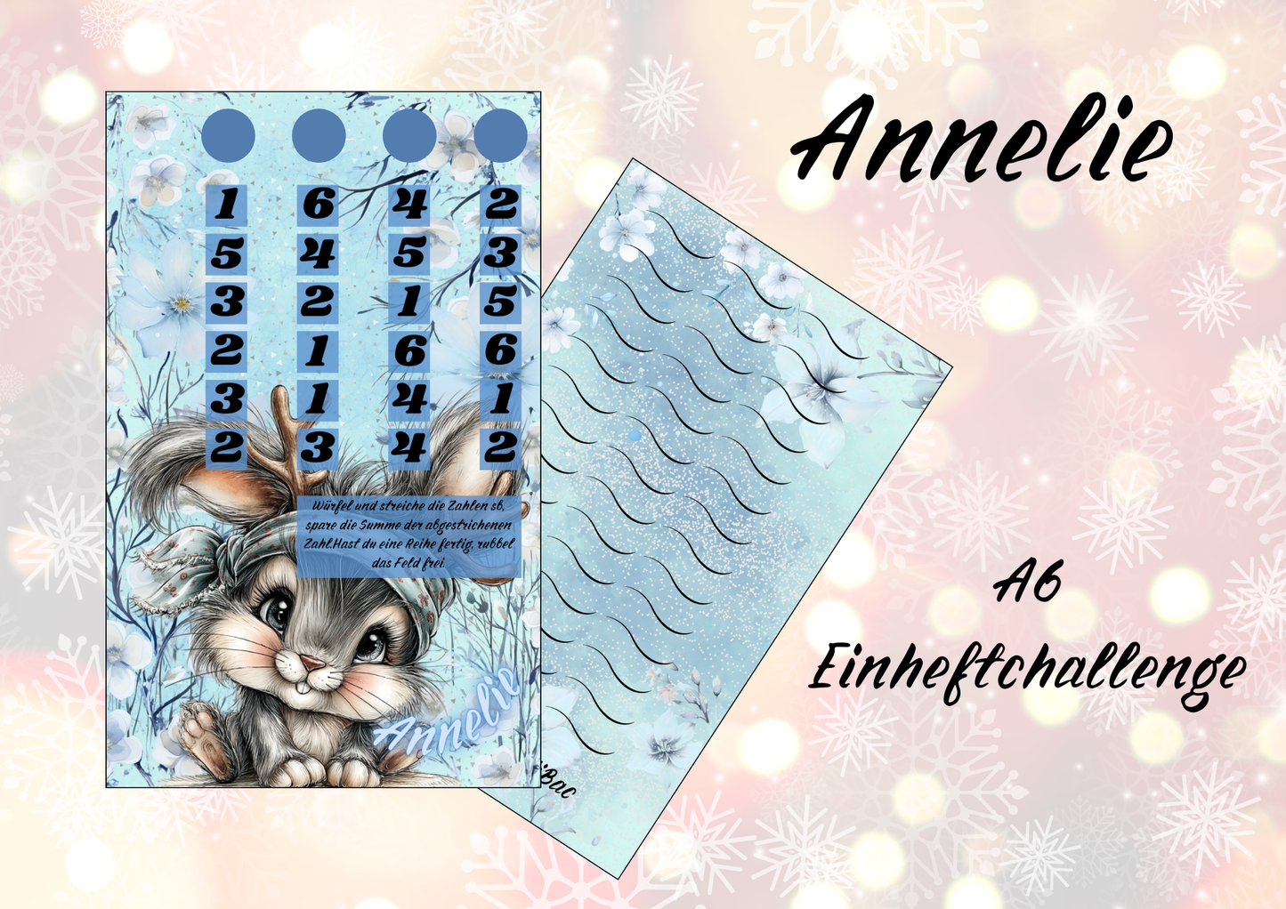 Annelie Einheftchallenge