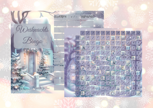 Weihnachtsbingo gelocht