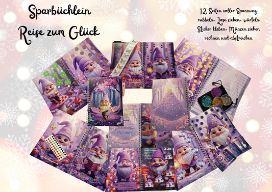 Sparbüchlein Reise zum Glück