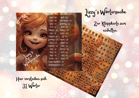Lizzy´s Wörtersuche Einheftchallenge