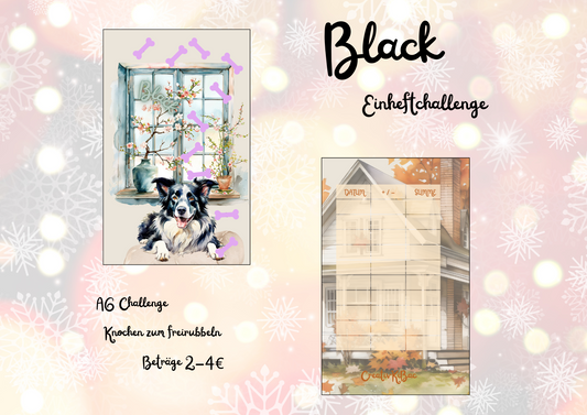Black Einheftchallenge