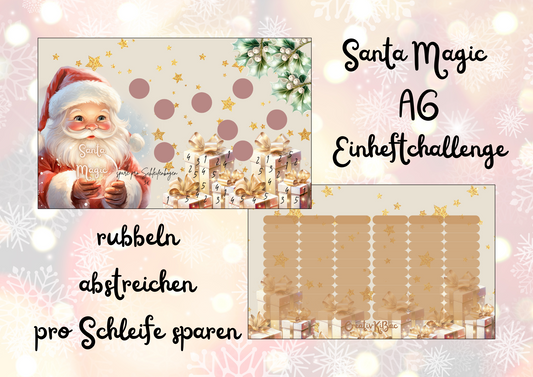 Santa Magic Einheftchallenge