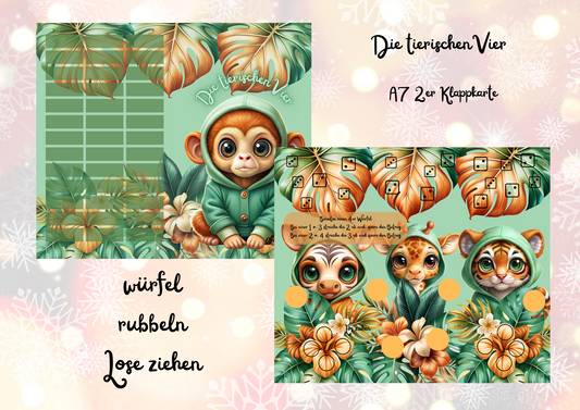 Die tierischen Vier A7