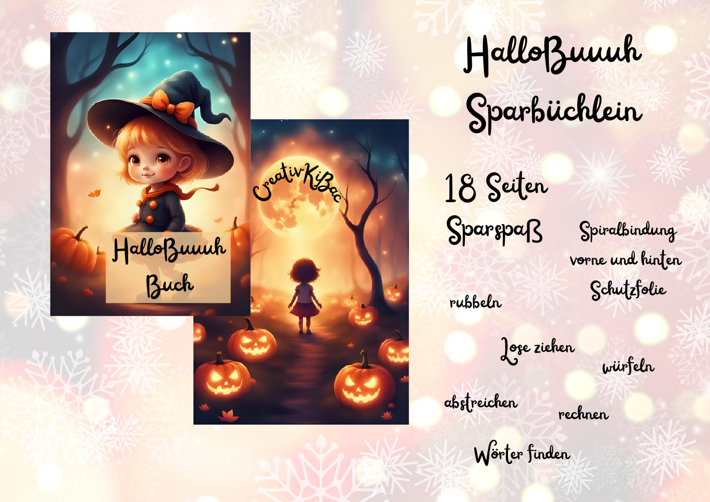 HalloBuuuh Sparbüchlein